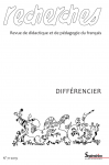 Dossier : différencier