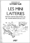Les mini-laiteries : petites unités industrielles de transformation du lait