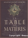 La table des matières