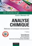 Analyse chimique : méthodes et techniques instrumentales modernes