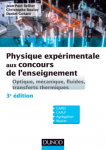 Physique expérimentale aux concours de l'enseignement : électricité, électromagnétisme, électronique, acoustique