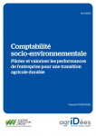 Comptabilité socio-environnementale : piloter et valoriser les performances de l’entreprise pour une transition agricole durable