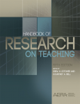 Handbook of Research on Teaching