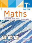 Maths Terminale Bac Pro, Groupements A, B et C